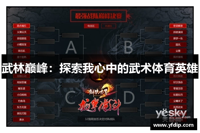 武林巅峰：探索我心中的武术体育英雄